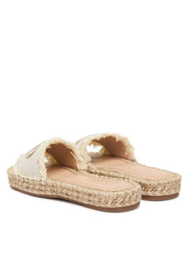 Liu Jo Espadryle Paros 01 SA6099 TX536 Beżowy. Kolor: beżowy. Materiał: materiał