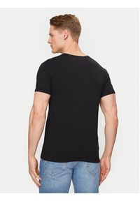 VERSACE - Versace T-Shirt AUU01004 Czarny Regular Fit. Kolor: czarny. Materiał: bawełna #3