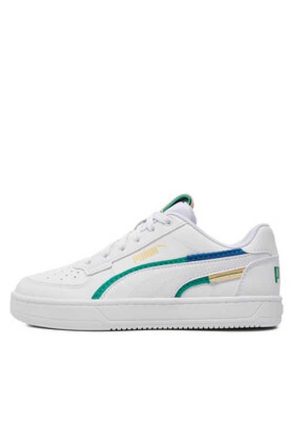 Puma Sneakersy Caven 2.0 Ready, Set, Better Jr 395648-01 Biały. Kolor: biały. Materiał: skóra