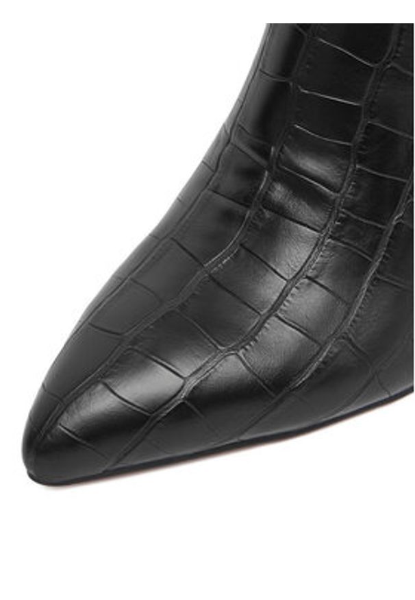 Nine West Kozaki CEO-RASHAAD-01 Czarny. Kolor: czarny. Materiał: materiał