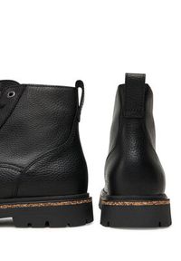 Birkenstock Trapery Highwood Lace Mid 1030783 Czarny. Kolor: czarny. Materiał: skóra #5