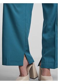 YAS Spodnie materiałowe Deeply 26028743 Zielony Relaxed Fit. Kolor: zielony. Materiał: materiał, syntetyk #4