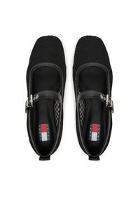 Tommy Jeans Baleriny Tjw Mesh Maryjane Ballerina EN0EN02872 Czarny. Kolor: czarny. Materiał: materiał #3