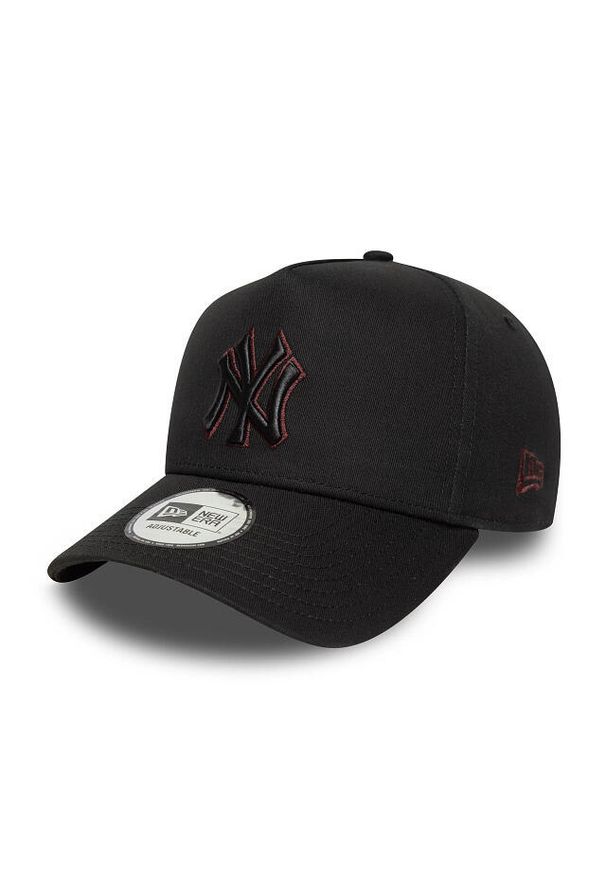 New Era - Czapka baseballowa New York Yankees Outline Team Eframe. Kolor: czarny. Styl: elegancki