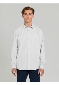 Sinsay - Koszula slim fit - biały. Kolor: biały