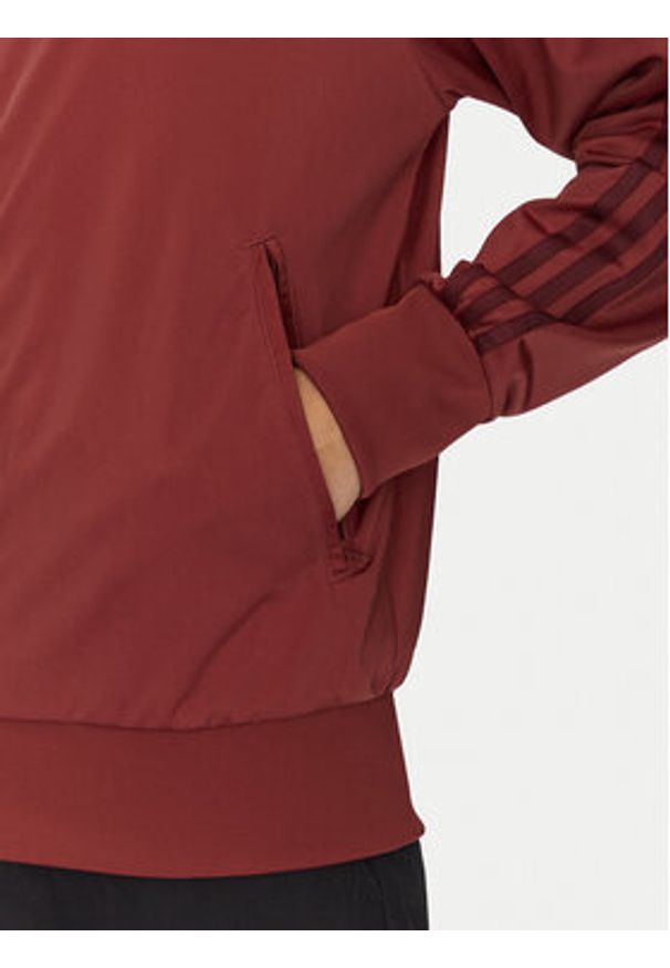 Adidas - adidas Bluza adicolor Classics Firebird JP2545 Czerwony Loose Fit. Kolor: czerwony. Materiał: syntetyk