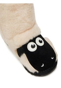 EMU Australia Śniegowce Shaun The Sheep K13111 Écru. Materiał: wełna, materiał #2