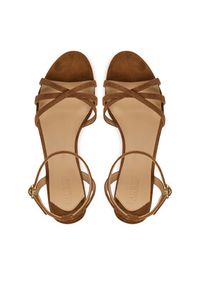 Lauren Ralph Lauren - LAUREN RALPH LAUREN Sandały 802P06395009 Brązowy. Kolor: brązowy. Materiał: zamsz, skóra #2