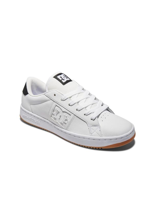 DC Shoes - Buty do chodzenia męskie Dc Shoes Striker. Kolor: biały. Materiał: skóra, guma, tkanina. Szerokość cholewki: normalna. Sport: turystyka piesza