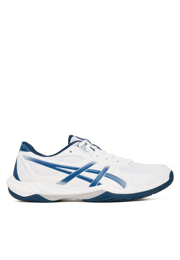 Buty halowe Asics. Kolor: biały