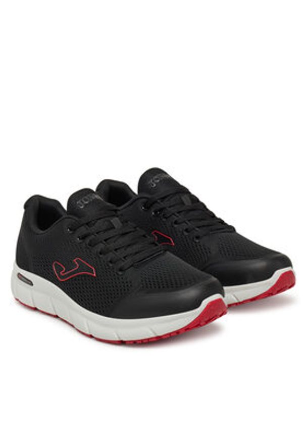 Joma Sneakersy Zen 2501 CZENS2501 Czarny. Kolor: czarny. Materiał: materiał