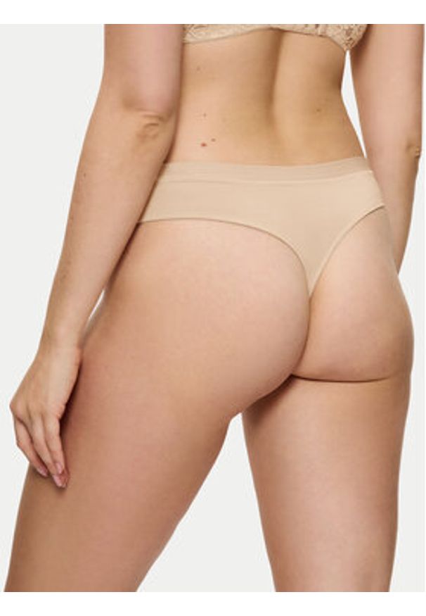 Triumph Stringi Sense Of Modal 10224759 Beżowy. Kolor: beżowy. Materiał: syntetyk