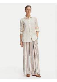 Weekend Max Mara Koszula Werner 2615111072 Écru Regular Fit. Materiał: len #3