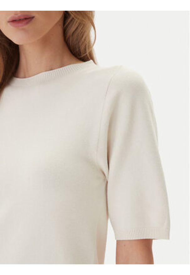 Kontatto Sweter 3M0804C Écru Regular Fit. Materiał: syntetyk