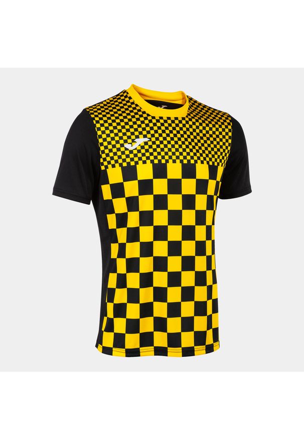 Jersey Joma Flag III. Kolor: żółty, wielokolorowy, czarny. Materiał: poliester. Sport: piłka nożna