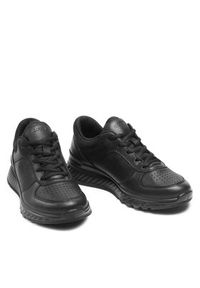 ecco - ECCO Sneakersy Exostride W Low 83531301001 Czarny. Kolor: czarny. Materiał: skóra #8