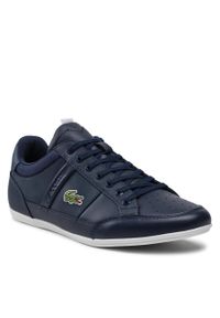 Sneakersy Lacoste Chaymon 0121 1 Cma 7-42CMA0014092 Nvy/Wht. Kolor: niebieski. Materiał: skóra
