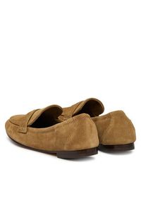 Tory Burch Lordsy Baller Loafe 179145 Brązowy. Kolor: brązowy. Materiał: zamsz, skóra #6