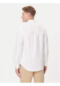 Polo Ralph Lauren Koszula 710P06688002 Biały Custom Fit. Typ kołnierza: polo. Kolor: biały. Materiał: bawełna