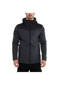 FUNDANGO - Sweter polarowy męski Fundango Ashford Insulated Fleece. Kolor: czarny. Materiał: polar. Sezon: zima. Sport: turystyka piesza