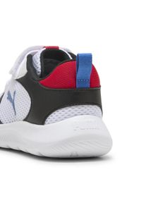 Puma - Dziecięce sneakersy PUMA Fun Racer 2 PUMA Black Team Royal White Blue. Okazja: na uczelnię. Kolor: czarny, niebieski, wielokolorowy. Sport: joga i pilates