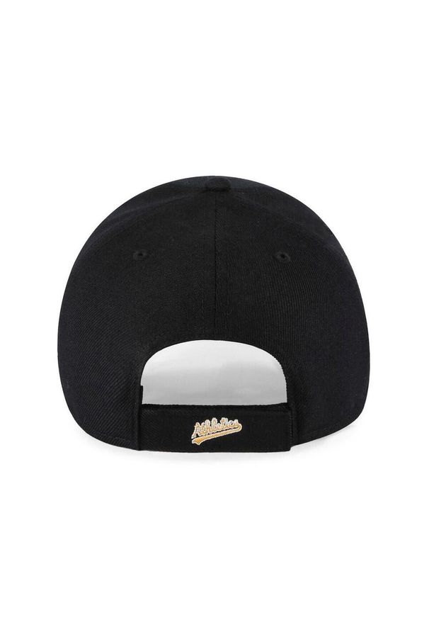 47 Brand - Czapka z daszkiem męska do baseballu Brand `47 Oakland Athletics Raised czarna. Kolor: czarny