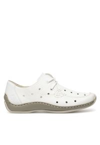 Półbuty Rieker. Kolor: biały #1