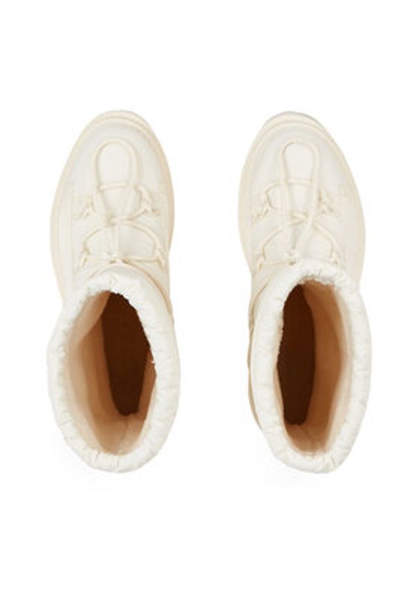 Calvin Klein Jeans Śniegowce Flatform Snow Boot Nylon Wn YW0YW01146 Biały. Kolor: biały. Materiał: materiał