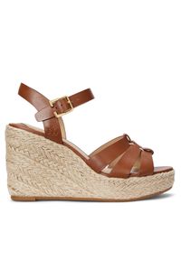 Lauren Ralph Lauren - Espadryle LAUREN RALPH LAUREN. Kolor: brązowy