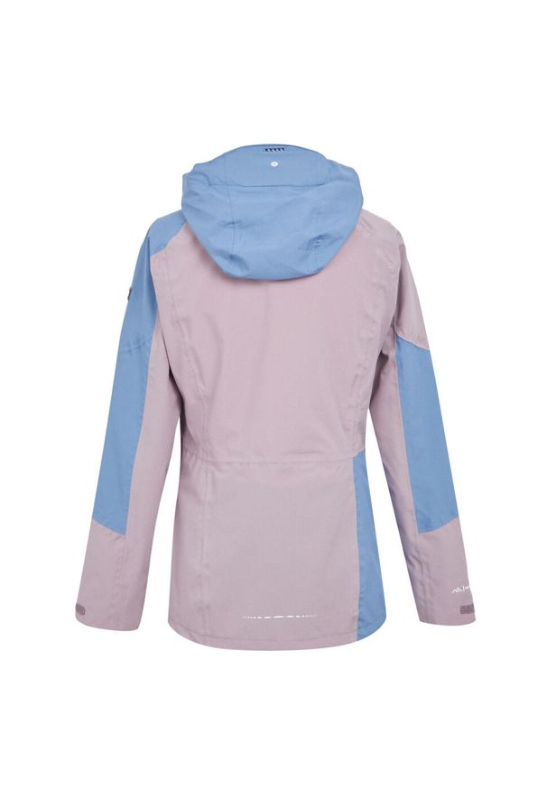 Regatta - Kurtka Wodoodporna Damska Raddick II. Kolor: szary, niebieski, wielokolorowy. Sport: turystyka piesza