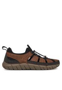 Sneakersy Bugatti. Kolor: brązowy