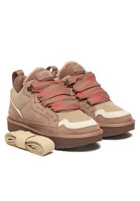 Ugg Sneakersy W Lowmel 1144032 Brązowy. Kolor: brązowy. Materiał: zamsz, skóra #5