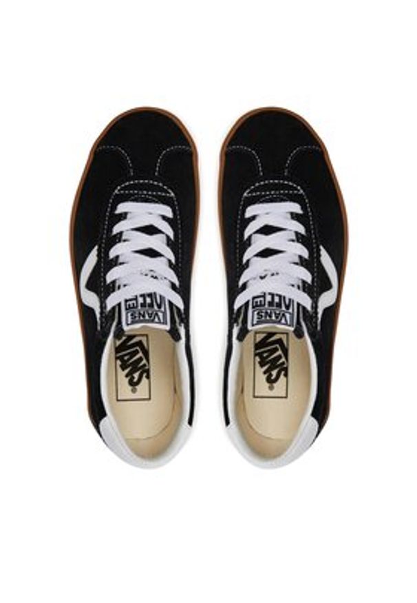 Vans Tenisówki Sport Low VN000CQRB9M1 Czarny. Kolor: czarny. Materiał: zamsz, skóra. Styl: sportowy
