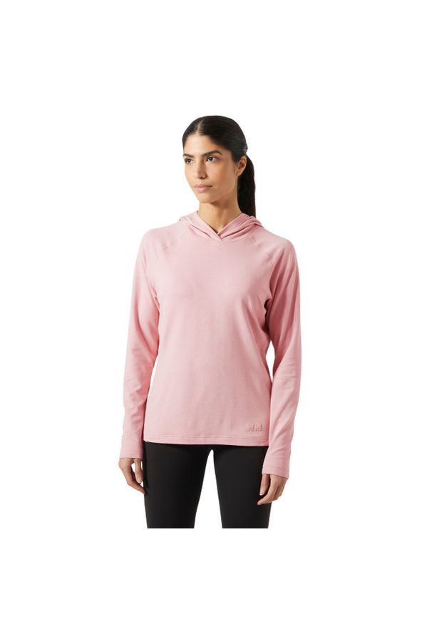 Bluza damska z kapturem Helly Hansen Tyri. Typ kołnierza: kaptur. Kolor: różowy