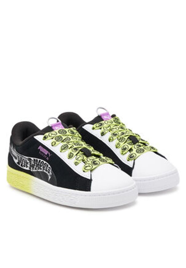 Puma Sneakersy Suede XL Hot Wheels PS 401402 01 Czarny. Kolor: czarny. Materiał: skóra, zamsz. Model: Puma Suede