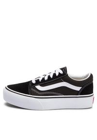 Vans Tenisówki Old Skool Platfor VN0A3TL36BT1 Czarny. Kolor: czarny. Materiał: zamsz, skóra #5