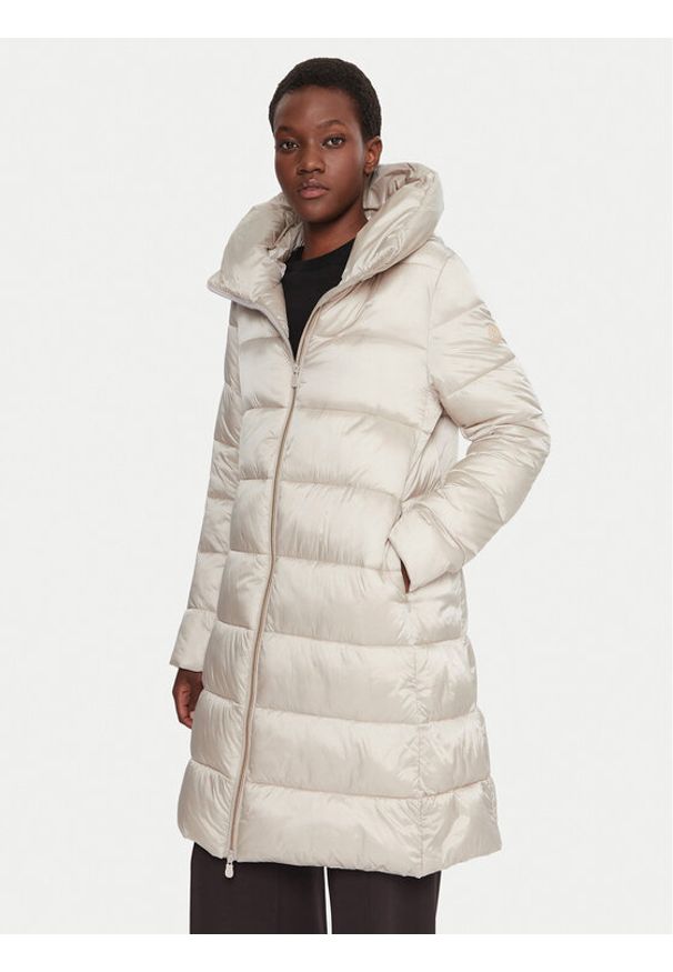 Save The Duck Kurtka zimowa D40279W IRIS21 Beżowy Regular Fit. Kolor: beżowy. Materiał: syntetyk. Sezon: zima
