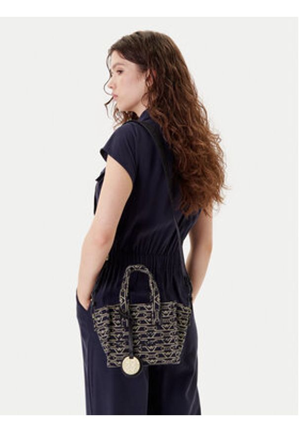 Emporio Armani Torebka EW000371 AF12993 FB237 Granatowy. Kolor: niebieski