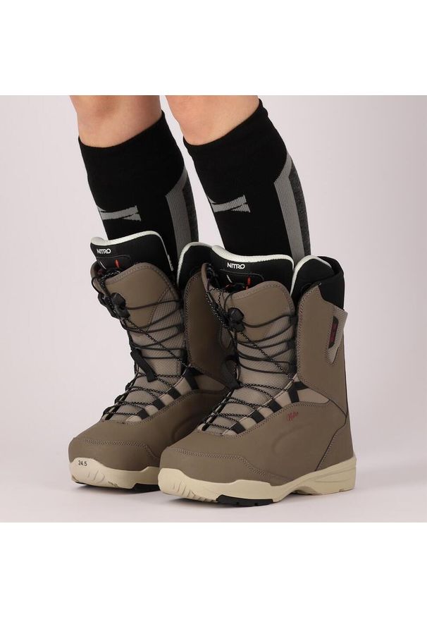 XTREME - Skarpety snowboardowe unisex 4 szt.. Kolor: czarny. Materiał: wełna, akryl, poliamid. Sport: snowboard