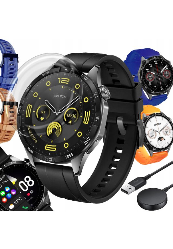WonderWatch - SMARTWATCH ZEGAREK MĘSKI ROZMOWY SPORT ZDROWIE POLSKIE MENU SMART WATCH. Rodzaj zegarka: smartwatch. Styl: sportowy