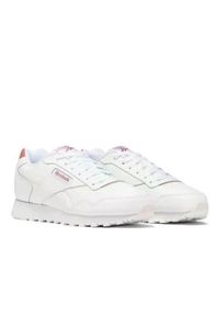 Buty do chodzenia dla dzieci Reebok Royal Glide. Kolor: biały. Materiał: materiał, syntetyk, tkanina. Szerokość cholewki: normalna. Model: Reebok Royal. Sport: turystyka piesza