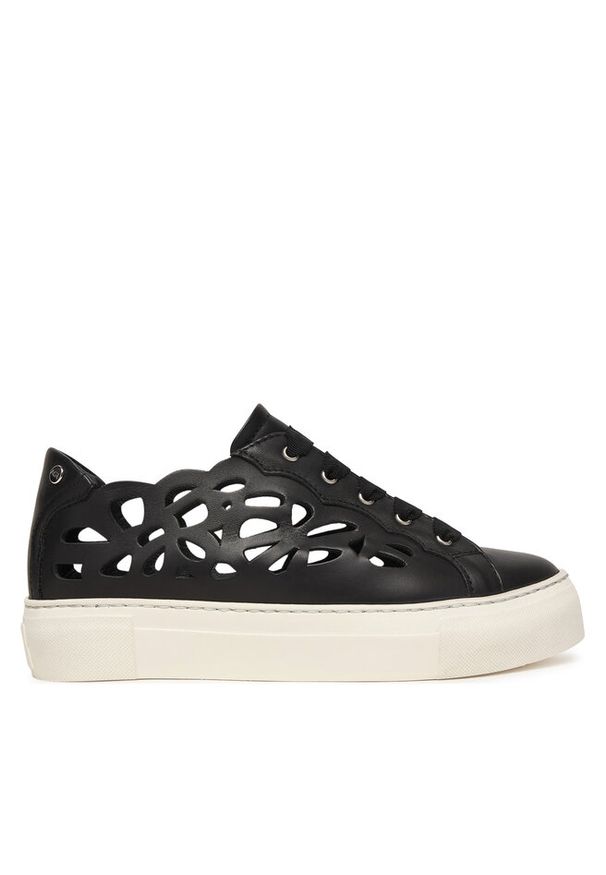 Sneakersy AGL. Kolor: czarny