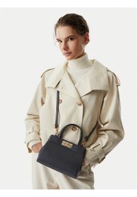 TOMMY HILFIGER - Tommy Hilfiger Torebka Th Modern Mini Satchel AW0AW18726 Czarny. Kolor: czarny. Materiał: skórzane #1