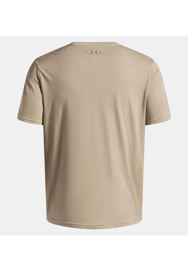 Under Armour - UNDER ARMOUR UA SPORTSTYLE LC SS Koszulka męska treningowa. Kolor: czarny. Materiał: poliester, bawełna, tkanina. Sport: fitness, turystyka piesza