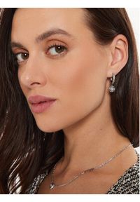 Guess Kolczyki JUBE04 596JW Srebrny. Materiał: srebrne. Kolor: srebrny #3