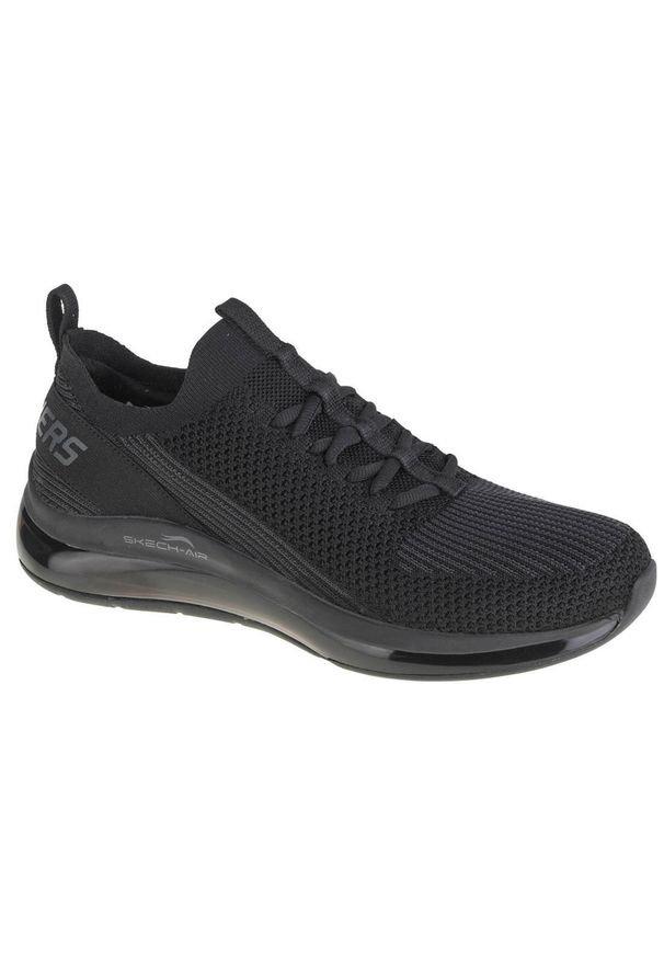 skechers - Buty sportowe Sneakersy męskie, Skechers Skech-Air Element 2.0. Kolor: czarny. Sport: turystyka piesza