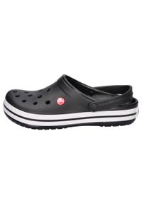 Chodaki Crocs Crocband. Kolor: czarny, biały, wielokolorowy. Materiał: syntetyk, materiał. Styl: sportowy