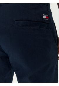 Tommy Jeans Chinosy Austin DM0DM19166 Granatowy Slim Fit. Kolor: niebieski. Materiał: bawełna #2