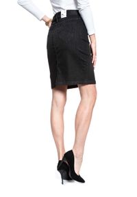 Lee - SPÓDNICA JEANSOWA LEE PENCIL SKIRT BLACK ORRICK L38GDWJN. Materiał: jeans #10