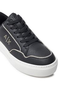 Armani Exchange Sneakersy XDX160 XV888 T780 Czarny. Kolor: czarny. Materiał: skóra #5